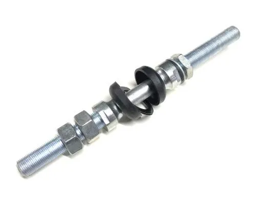 Hinterrad Achse 12mm komplett mit Konus Lagerschalen passend für Puch Maxi – Mofa, Moped, Mokick – 180mm Länge