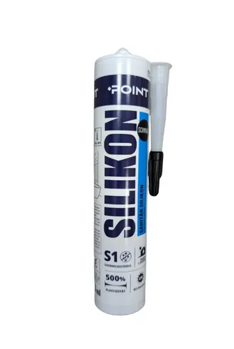 POINT SILIKON - schwarz – Professionelles Sanitärsilikon, 300 ml