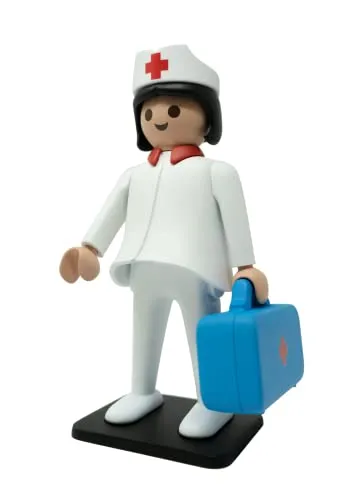 Plastoy SAS Playmobil Krankenschwester Figur 25Cm