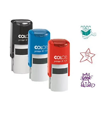COLOP Lehrerstempel-Set: 3 Motivationsstempel für Schüler von COLOP