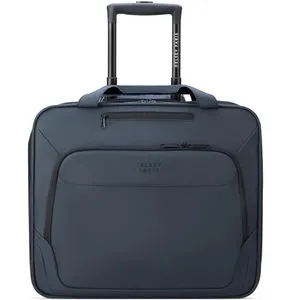 Delsey-Paris Business-Trolley Parvis Plus WP, grau, 30 Liter - Wasserabweisender Handgepäck-Trolley mit Laptopfach für Geräte bis 17,3 Zoll und Overnight-Funktion. Ideal für Geschäftsreisen und umweltfreundlich aus recycelten Materialien.