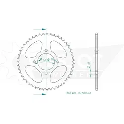 ESJOT Kettenrad, 47 Zähne