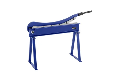 MSW Blechschere MSW-HS800 - 800 mm Handschere mit Untergestell - Blechscheren für präzise Schnitte bis 1,5 mm, ideal für breite und schmale Objekte. Robuste T10 Stahlklinge und stationäre Montagemöglichkeit sorgen für hohe Stabilität und Sicherheit.