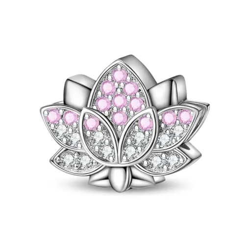 Pandach Damen Charm Anhänger für Armband 925 Sterling Silber Charms Beads passend für Armband und Halskette, Kompatibel mit Europäischen Armbänder für Frauen Mädchen