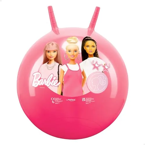 Sprungball Hüpfball Hopper Ball Barbie, Ø 45-50cm pink