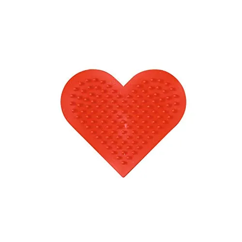 Hama - Midi Plaque Petit Coeur Rouge, 236-05