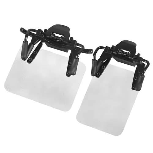 DONGKER Schießbrillen-Patch Set – 2 Stück Okkluder-Clip für gezieltes Schießen