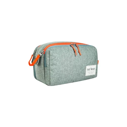 Tatonka Cosmetic Double Zip Pouch - sage green (286) - Reisetasche: Die Tatonka Cosmetic Double Zip Pouch bietet dank Doppel-Reißverschluss optimalen Zugriff und viel Stauraum für Kosmetikartikel, ideal für Reisen.
