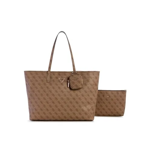 Produktbild GUESS Power Play Large Tech Tote Latte Logo