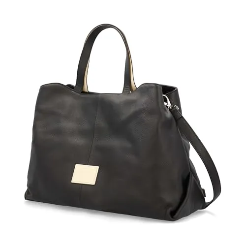 Picard Shopper Manu aus Echtleder – Stilvolles Design in schwarz von Picard