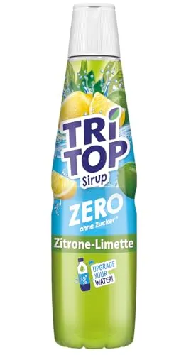 TRi TOP ZERO Zitrone-Limette Sirup, 600 ml