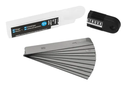 Stroxx Ersatzklingen für Tapetenschaber 101-383 & 101-384, 10 Stück - 101-385
