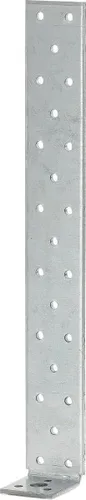 Vormann Beton-Flachstahlanker sendzimir verzinkt 300 x 40 x 40 mm  Holzverbinder