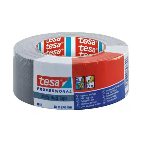 tesa 04613 50m:48mm Standard Steinband Utility Duct Tape