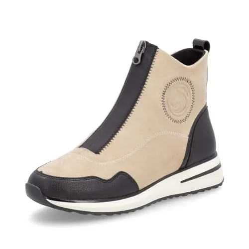 Remonte Damen High-Top Sneaker D1G70 - Wanderschuhe aus veganen Materialien, ultra leicht mit optimaler Dämpfung und herausnehmbarer Innensohle für individuellen Komfort.