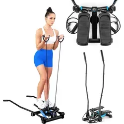 Gymtek® Stepper mit Haltegriffen & Expanderbändern