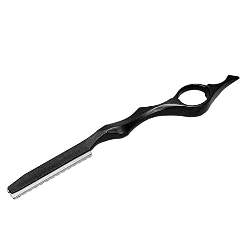 Rasiermesser Friseur, Effiliermesser,Haarschneidemesser, Feather Haarmesser Haarstrukturierung,Edelstahl, für Salon für Zuhause