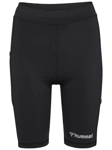 hummel Damen Leggings-Shorts ActiveStretch verstellbar XS - Kurze Sporthosen mit ActiveStretch-Material für optimale Bewegungsfreiheit und Flexibilität. Verstellbare Taille und reflektierende Details sorgen für Komfort und erhöhte Sichtbarkeit bei Dunkelheit.