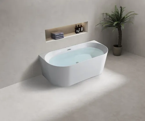 Luxuriöse Acryl Badewanne Rechteckig Freistehend - Elegante Badewanne aus hochwertigem Acryl, Maße: 170 x 80 x 60 cm. Ideal für entspannende Momente im Badezimmer. Mit 2 Jahren Herstellergarantie.