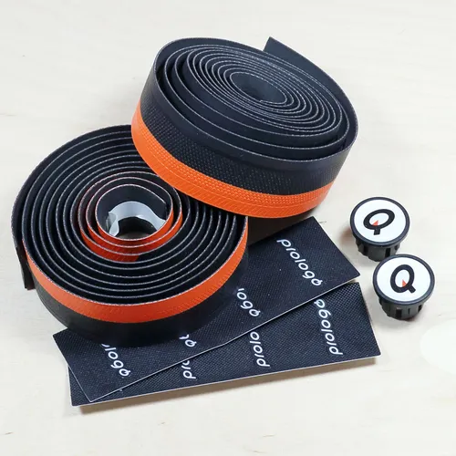 Prologo Onetouch 2 Lenkerband - Schwarz/Orange Fluo, One Size - Lenkerbänder in stylischem Schwarz/Orange fluo, bieten optimalen Grip und Komfort für leidenschaftliche Radfahrer.