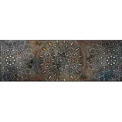 wash+dry Fußmatte Madhana 60x180cm in braun von wash+dry