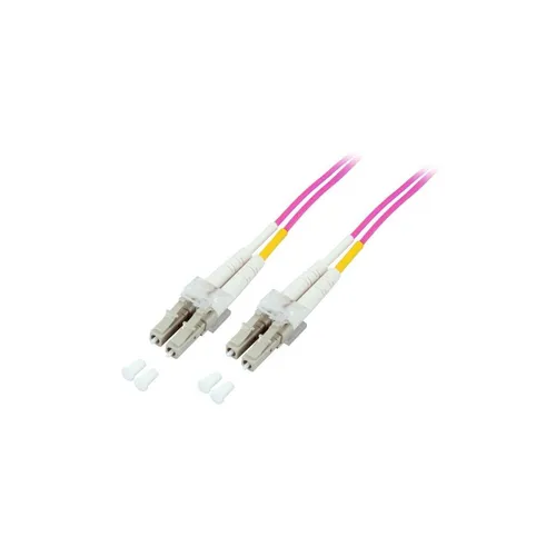 LWL-Kabel, 3 m, Duplex OM4 (Multimode, 50/125) LC/LC