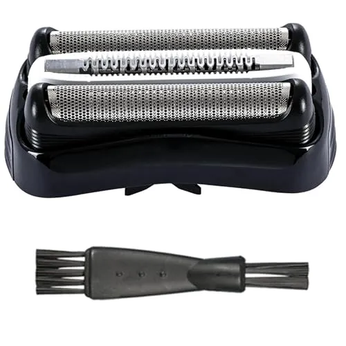 Scherköpfe für Braun Series 3, Rasierer Aufsatz Ersatzscherkopf für Braun S3 32B Ersatzteile, Elektrischer Scherkopf Kompatibel mit 3040s Elektrorasierer mit Rasierer Reinigungsbürste (32B)