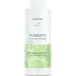 Wella Elements Renewing Shampoo 1000ml - Shampoo für alle Haartypen, mit 91% natürlichen Inhaltsstoffen, sulfat- und silikonfrei, spendet Feuchtigkeit und verleiht Geschmeidigkeit und Glanz.