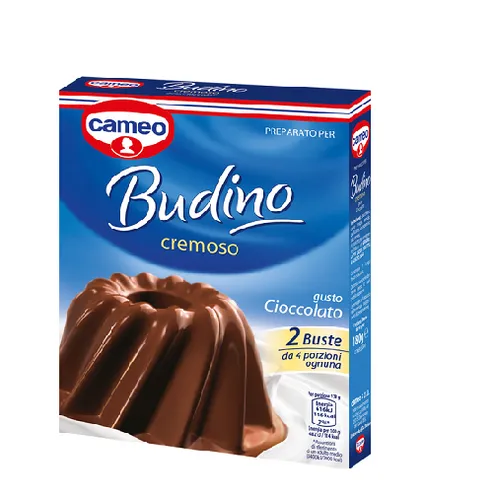Cameo Budino cremig Pudding schokolade istant chocolate 180g 2 Beutel