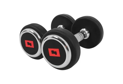 GORILLA SPORTS Kurzhantel 2,5-50kg - Gummierte Rundhanteln für effektives Training - Kurzhanteln aus Gusseisen mit rutschfestem Griff, ideal für intensives Training im Studio oder Zuhause. Besonders bodenschonend und langlebig, erhältlich in verschiedenen Gewichtsklassen.