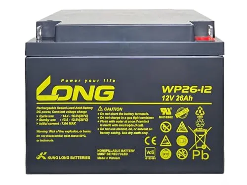 Long Bleiakku WP26-12 12V 26Ah mit VDs