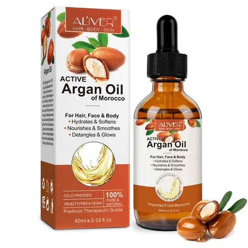 Arganöl Haaröl Hautöl Gesicht Haut Haar Nagel Bart Pflege kaltgepresst Vegan