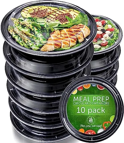 Produktbild [10er Pack] 1-Fach Meal Prep Boxen