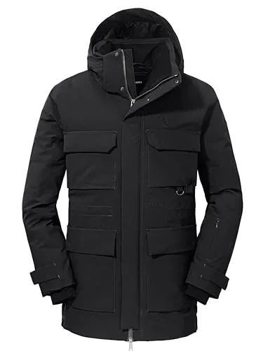 Schöffel Down Parka Ridgeland Men black (9990) 54 von Schöffel