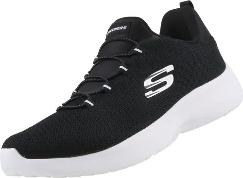 Skechers Dynamight Sneaker grau|schwarz 41 EU - Sneaker für Herren in Größe 41, mit bequemer Schlupf- und Schnürverschluss-Kombination für optimalen Halt und Komfort, ideal für den Alltag und Freizeit.