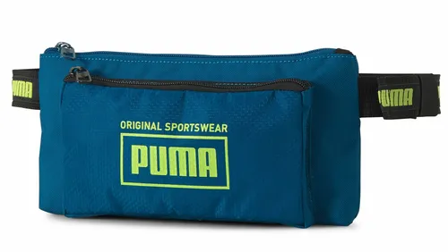 PUMA Sole Waist Bag Gürteltasche Tasche Digi - blue - Sharp Green Blau Grün Neu