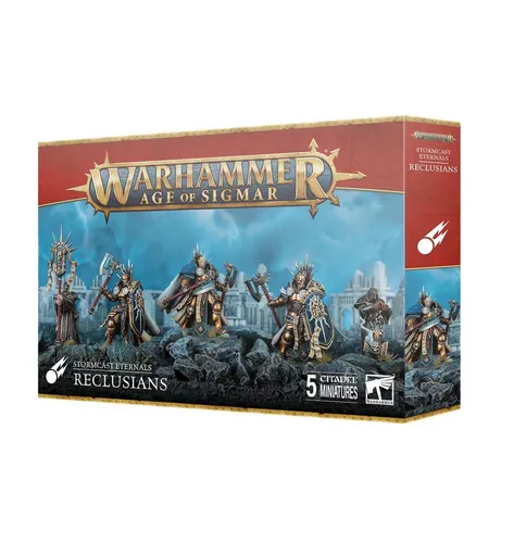 Games Workshop Spielfigur Warhammer Age of Sigmar Reclusianer - Detailreiche Spielfigur für das Warhammer Age of Sigmar-Spielsystem. Ideal für Sammler und Spieler, um die Fraktion der Stormcast Eternals zu verstärken.