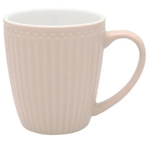 Greengate Tasse Tasse mit Henkel Alice Creamy Fudge