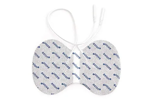 axion Selbstklebende große Bauchmuskel Elektrode 15x9cm - Ideal für die Muskelstimulation mit EMS Geräten und geeignet für die TENS Anwendung bei Menstruationsschmerzen