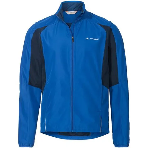 VAUDE Herren Mens Dundee Classic Zo Jacket, Signal Blue, M EU - Funktionsjacke für Radfahrer mit abzipbaren Ärmeln, praktischen Taschen und klimaneutralem Herstellungsprozess für umweltbewusste Outdoor-Aktivitäten.