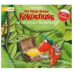 Der kleine Drache Kokosnuss und der Schatz im Dschungel / Die Abenteuer des kleinen Drachen Kokosnuss Bd.11, 1 Audio-CD