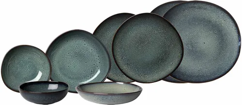 like. by Villeroy & Boch Kombiservice Lave 8-teilig für 2 Personen - Das 8-teilige Einsteiger-Set von like. by Villeroy & Boch bringt skandinavisches Design auf deinen Tisch. Spülmaschinenfest und mikrowellensicher, ideal für den täglichen Gebrauch.