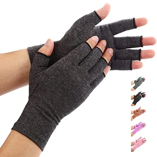 Duerer Handschuhe herren und damen winter, Fingerlose handschuhe damen, Touchscreen Warme (Schwarz, S)