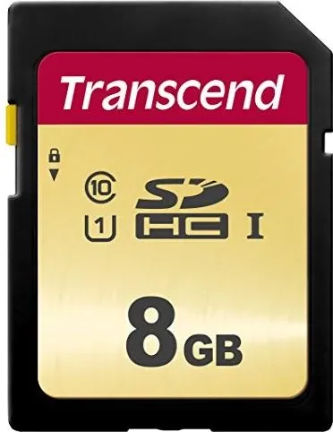 Transcend 8GB SDHC-Karte 500S UHS-I U1 Cl10 von Transcend
