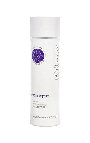 Wellmaxx collagen velvety skin smoothing body cream – vegane Körpercreme mit Collagen & Hyaluron – spendet Feuchtigkeit & unterstützt Hautelastizität