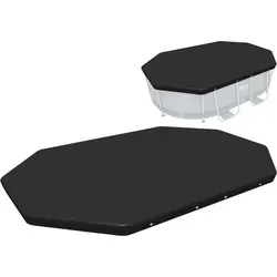 Bestway Abdeckplane OVAL 305x200 cm in grau von Bestway