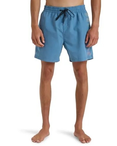 BILLABONG ALL DAY HERITAGE 16 Boardshort 2025 bay blue - S - Stylische Boardshorts aus 100% recyceltem Polyester, wasserabweisend und schnelltrocknend. Ideal für Surf- und Strandabenteuer.