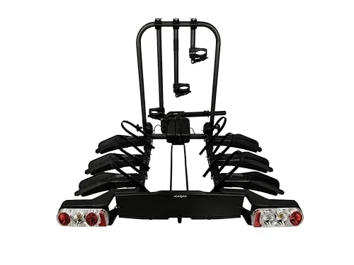 FARAD Fahrradträger für Anhängerkupplung Susa für E-Bikes und Fat-Bikes (3 Fahrräder), Schwarz