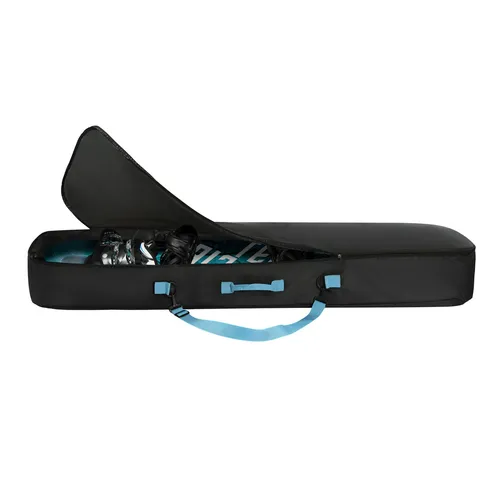 Navaris Snowboard Tasche - Robuste Boardbag mit Seitentasche - Snowboard-Tasche aus strapazierfähigem Polyester, ideal für sicheren Transport und Lagerung deiner Ausrüstung. Mit einstellbarem Trageriemen und zusätzlicher Außentasche für Essentials.