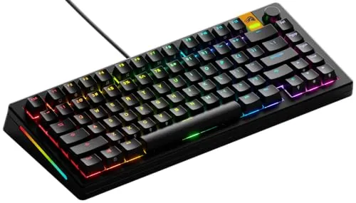 Glorious Gaming GMMK 3 HE: Hochmodulare 75% Tastatur mit Rapid Trigger und 8k-Abrufrate - Gaming-Tastatur mit Hall-Effekt Schaltern für blitzschnelle Reaktionen, Hot-Swap-Funktion und anpassbare Tastenanschläge. Ideal für Gamer, die Leistung und Individualität schätzen.